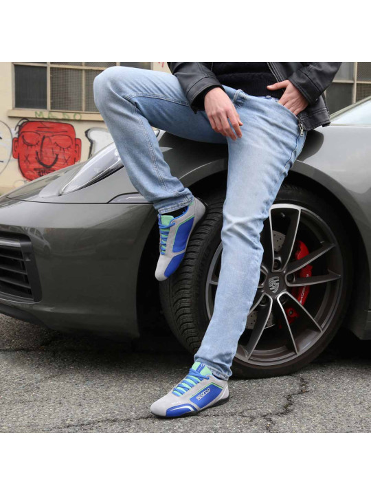 Sparco Sneakers mit sportlichem Auto