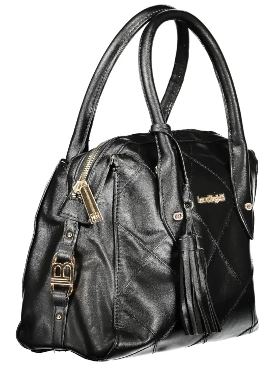 Laura Biagiotti Seltene Schwarze Damentasche LB25W-120-2 Laura Biagiotti Seltene Schwarze Damentasche LB25W-120-2