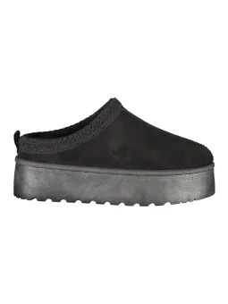 LAURA BIAGIOTTI SCHWARZE WINTER-CLOGS FÜR DAMEN