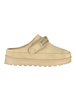 LAURA BIAGIOTTI DAMEN-WINTER-CLOGS, BEIGE
