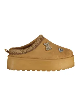 LAURA BIAGIOTTI DAMEN-WINTER-CLOGS, BRAUN