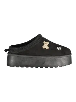 LAURA BIAGIOTTI SCHWARZE WINTER-CLOGS FÜR DAMEN