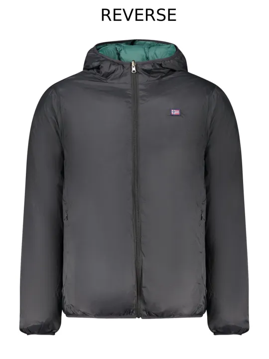 "Stilvolle Norwegen 1963 Herrenjacke, Schwarz - Klassisch" "Stilvolle Norwegen 1963 Herrenjacke, Schwarz - Klassisch"