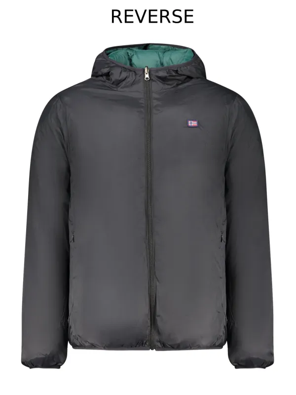 "Stilvolle Norwegen 1963 Herrenjacke, Schwarz - Klassisch" "Stilvolle Norwegen 1963 Herrenjacke, Schwarz - Klassisch"