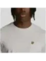 Weißes Baumwoll-T-Shirt mit Schmetterling