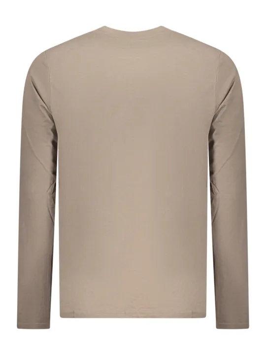 NORWEGEN 1963 Herren Langarm T-Shirt Braun - Stilvoll & Zeitlos NORWEGEN 1963 Herren Langarm T-Shirt Braun - Stilvoll & Zeitlos