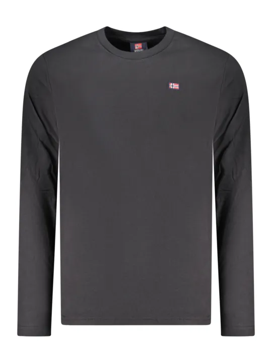 "Norwegen 1963 Herren Langarmshirt Schwarz - T-Shirt" "Norwegen 1963 Herren Langarmshirt Schwarz - T-Shirt"