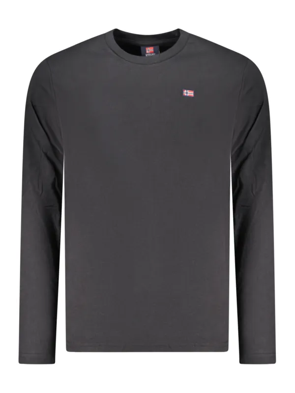 "Norwegen 1963 Herren Langarmshirt Schwarz - T-Shirt" "Norwegen 1963 Herren Langarmshirt Schwarz - T-Shirt"