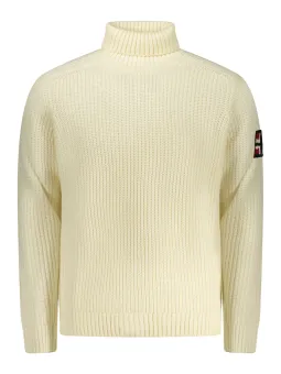 "Stilvoller Norway 1963 Herrenpullover in Weiß – Klassisch"