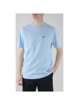 Lyle & Scott blaues Logo T-Shirt