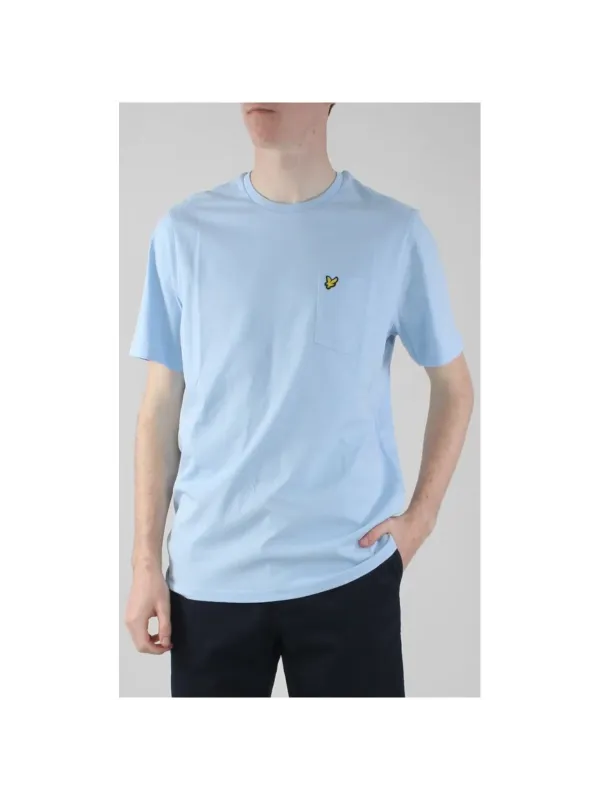 Lyle & Scott blaues Logo T-Shirt Lyle & Scott blaues Logo T-Shirt