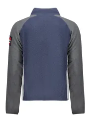 "NORWEGEN 1963 Herren Sweatshirt Blau mit Reißverschluss"