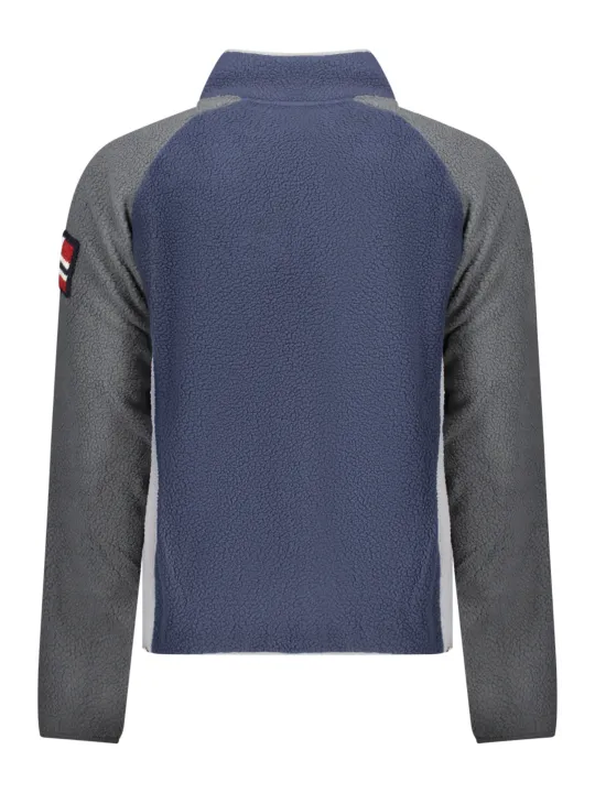 "NORWEGEN 1963 Herren Sweatshirt Blau mit Reißverschluss" "NORWEGEN 1963 Herren Sweatshirt Blau mit Reißverschluss"