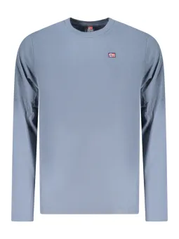 "Norwegen Herren Langarm T-Shirt Blau - Bequem & Stilvoll"