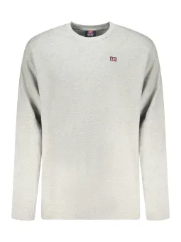 NORWEGEN 1963 Herren Langarmshirt Grau - Stil & Komfort