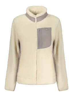 Norwegen 1963 Damen-Sweatshirt - Weiß, Reißverschluss