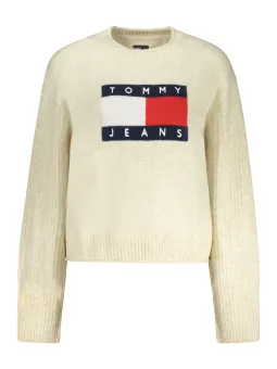 Tommy Hilfiger Damenpullover Beige - Modische Bluse DW0DW21782