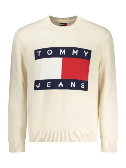 "Tommy Hilfiger Herrenpullover Beige - Stilvoll & Elegant"