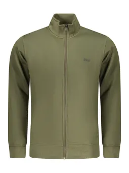 RIFLE Herren Sweatshirt Grün mit Reißverschluss