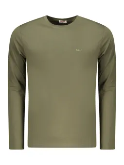 RIFLE Herren Langarm T-Shirt in Grün - Komfort & Stil