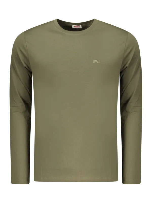 RIFLE Herren Langarm T-Shirt in Grün - Komfort & Stil RIFLE Herren Langarm T-Shirt in Grün - Komfort & Stil