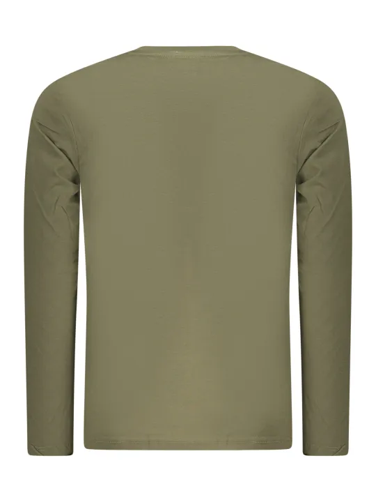 RIFLE Herren Langarm T-Shirt in Grün - Komfort & Stil RIFLE Herren Langarm T-Shirt in Grün - Komfort & Stil