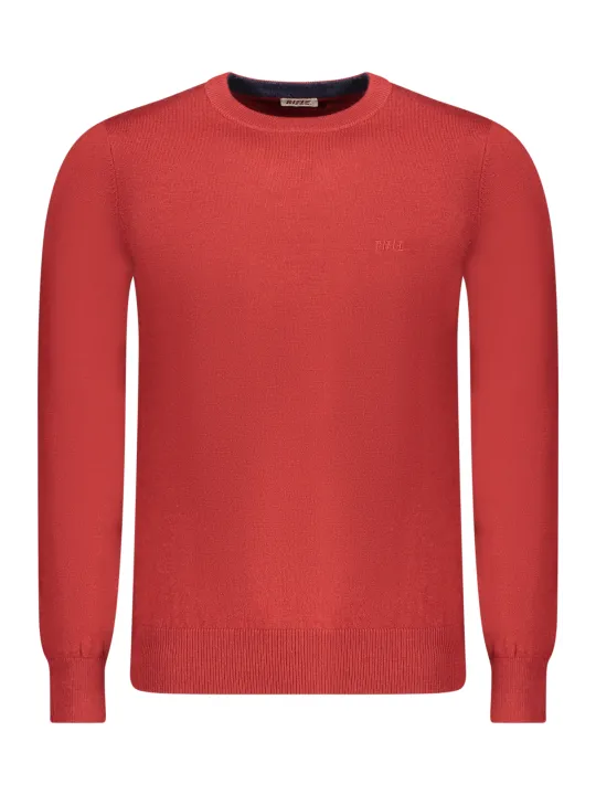 Rotes Herrenhemd Pullover RFTR070 - Stilvoll & Bequem Rotes Herrenhemd Pullover RFTR070 - Stilvoll & Bequem