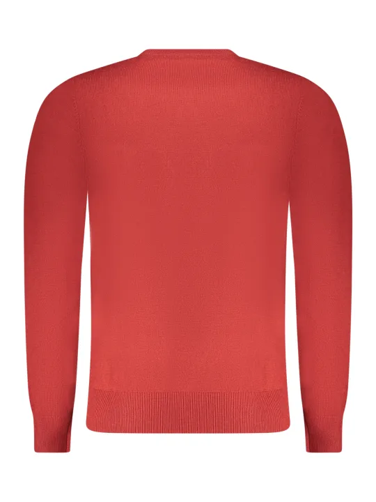 Rotes Herrenhemd Pullover RFTR070 - Stilvoll & Bequem Rotes Herrenhemd Pullover RFTR070 - Stilvoll & Bequem