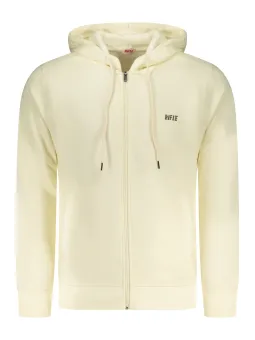 "Herren Sweatshirt Weiß - Reißverschluss, Stil & Komfort"