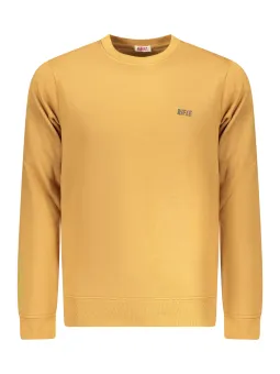 RIFLE Herren Sweatshirt Braun mit Reißverschluss - Komfort pur