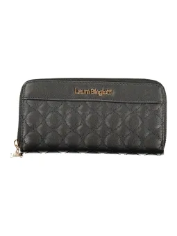 "Elegante Laura Biagiotti Damenbrieftasche in Schwarz"