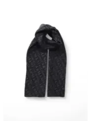Armani Exchange grauer Buchstaben Schal