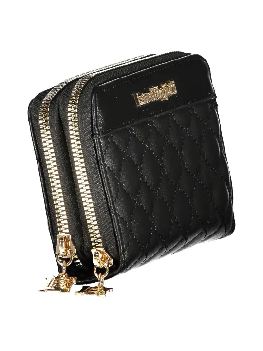 LAURA BIAGIOTTI Damenbrieftasche in elegantem Schwarz LAURA BIAGIOTTI Damenbrieftasche in elegantem Schwarz