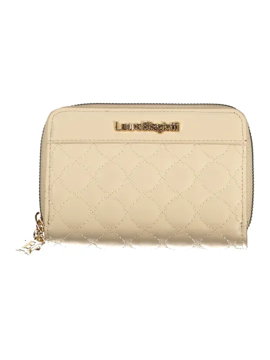 LAURA BIAGIOTTI Damen-Geldbörse Beige – Stilvoll & Elegant LAURA BIAGIOTTI Damen-Geldbörse Beige – Stilvoll & Elegant