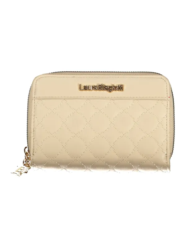 LAURA BIAGIOTTI Damen-Geldbörse Beige – Stilvoll & Elegant LAURA BIAGIOTTI Damen-Geldbörse Beige – Stilvoll & Elegant