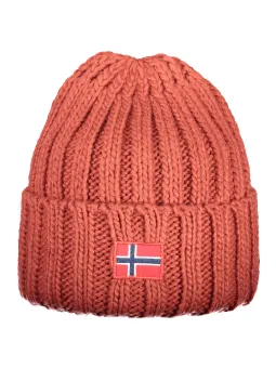 "Stilvolle Norwegen 1963 Rote Herrenkappe - Caps & Mützen"