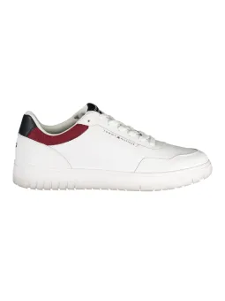 TOMMY HILFIGER Herren Sneaker – Weiße Sportschuhe