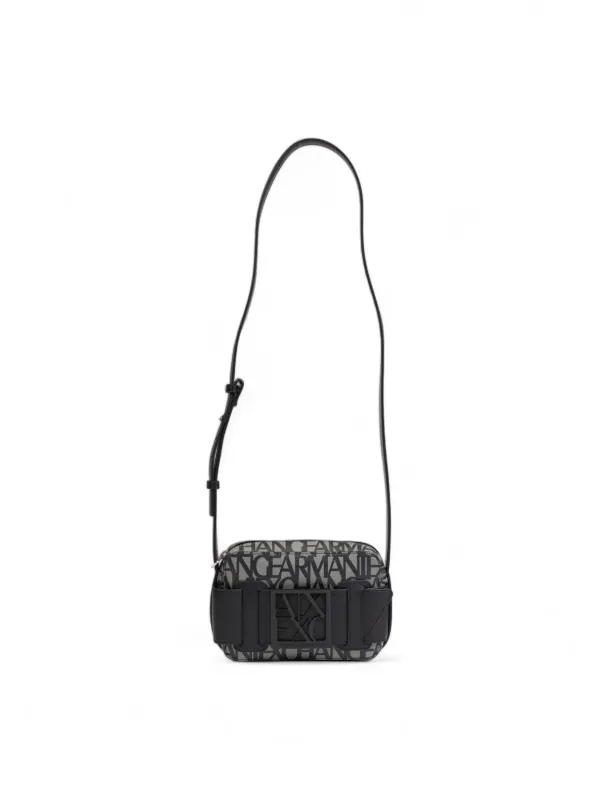 Schwarze Armani Exchange Umhängetasche klein