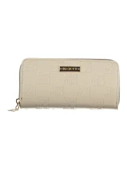 "Elegante LAURA BIAGIOTTI Damen-Geldbörse in Beige"