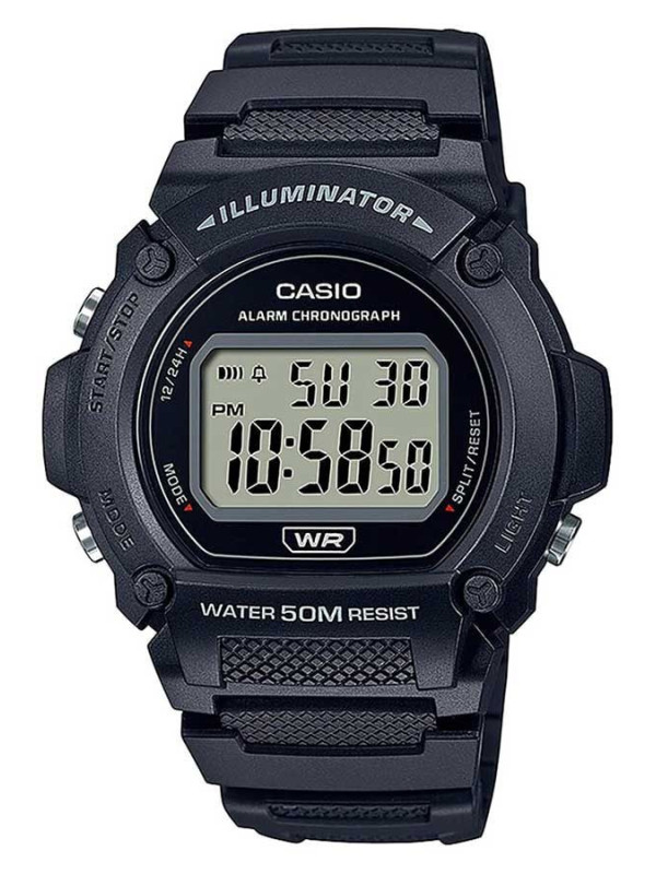 Uhren Casio - W-219H - Schwarz 60,00 € 4549526294686 | Planet-Deluxe