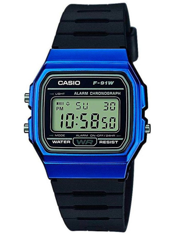 Uhren Casio - F-91W - Schwarz 50,00 € 4549526187568 | Planet-Deluxe