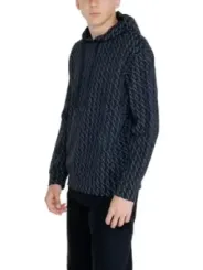 Gewebe-Jacquard Armani Exchange Kapuzenpullover