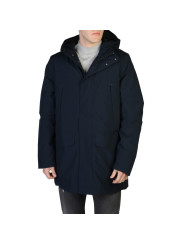 Blaue wasserdichte Herren Winterjacke Save The Duck