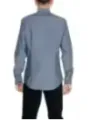 Calvin Klein gestreiftes Hemd grau