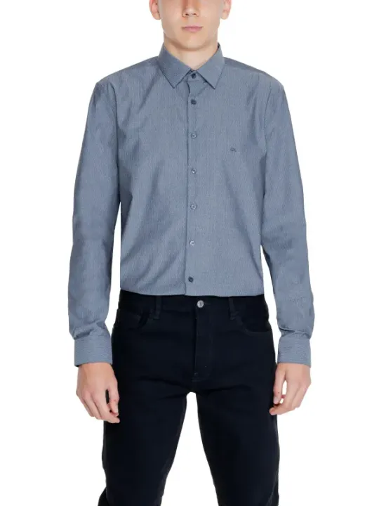 Leichtblaue Calvin Klein Herren Hemd