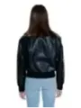 Schwarze Lederjacke Calvin Klein 475321