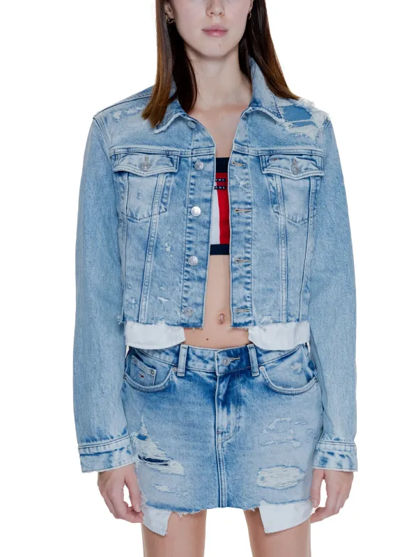 Tommy Hilfiger Jeansjacke hellblau klassisch Tommy Hilfiger Jeansjacke hellblau klassisch