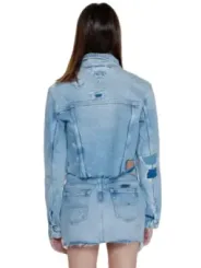 Tommy Hilfiger Jeansjacke hellblau abgenutzt