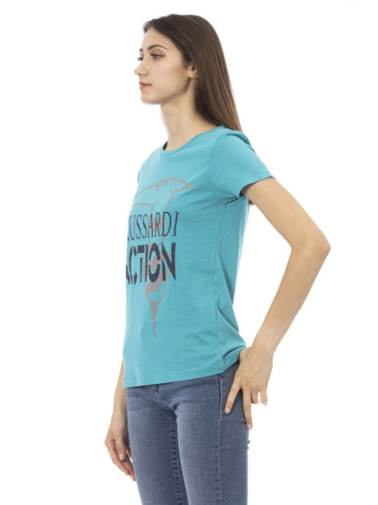 T-Shirts Trussardi Action - 2BT02 - Blau 60,00 €  | Planet-Deluxe