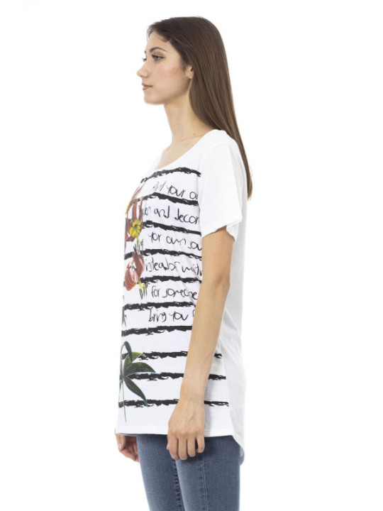 T-Shirts Trussardi Action - 2BT04A - Weiß 60,00 €  | Planet-Deluxe